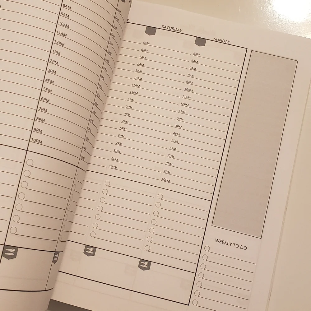 Reseller business planner & tracker paperback Blue
